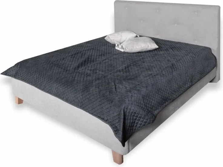 PULSAR 180x200 cm-es kárpitozott ágy, tárolóhelyiséggel