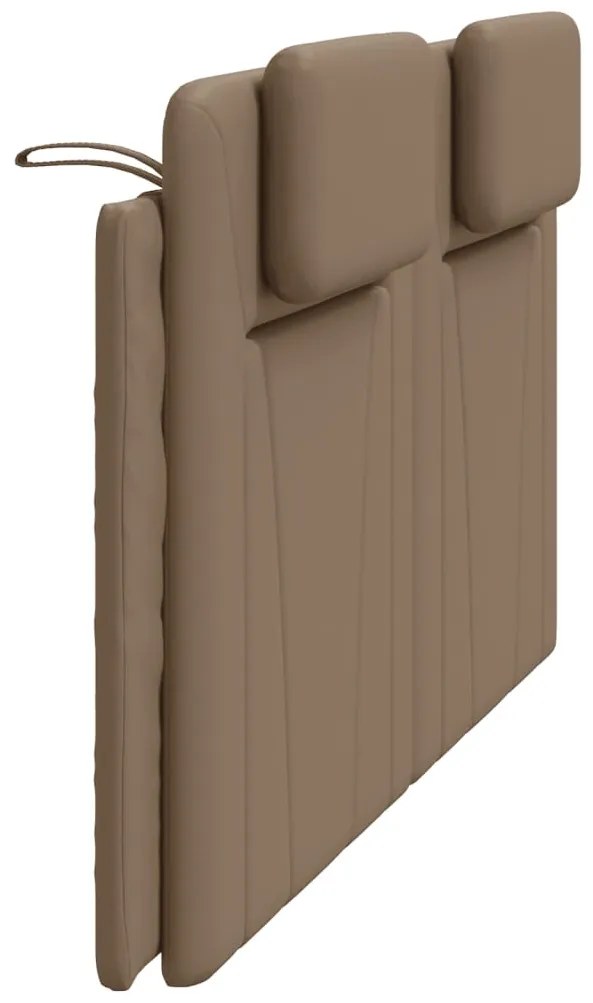cappuccino színű műbőr fejtámla párna 180 cm