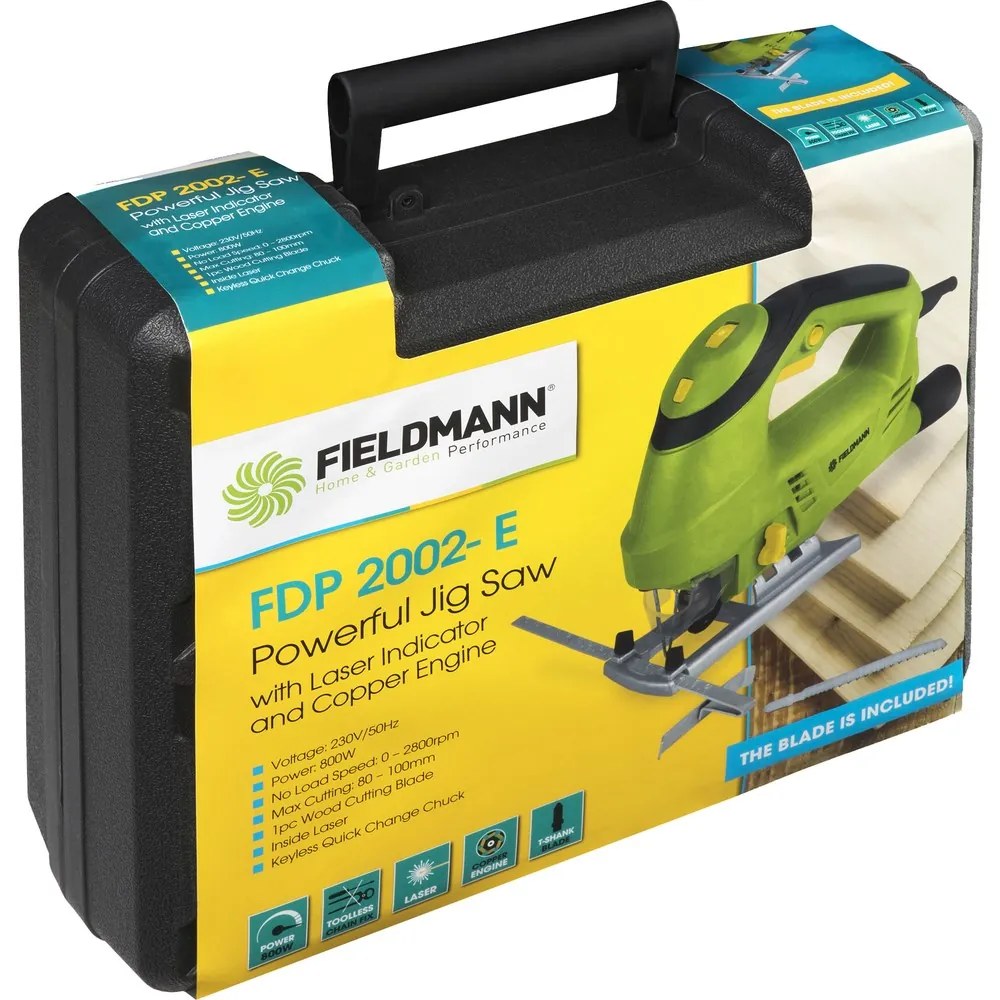 FDP 2002-E Egyenes fűrész FIELDMANN