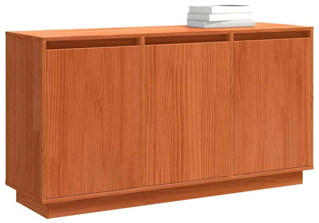 Széf Barna 111 x 34 x 60 cm Tömör fenyőfa