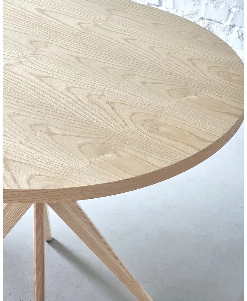 Kőrisfa étkezőasztal 90x90 cm Jubi – Ragaba