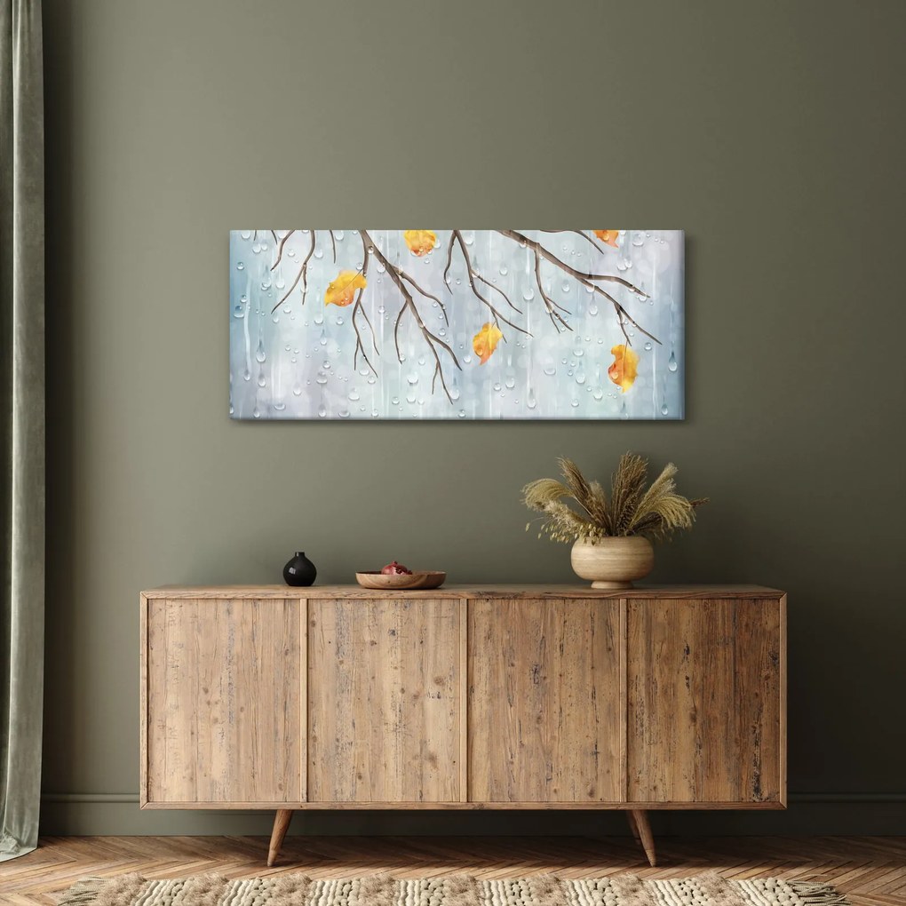 Kép - Esős ősz (120x50 cm)