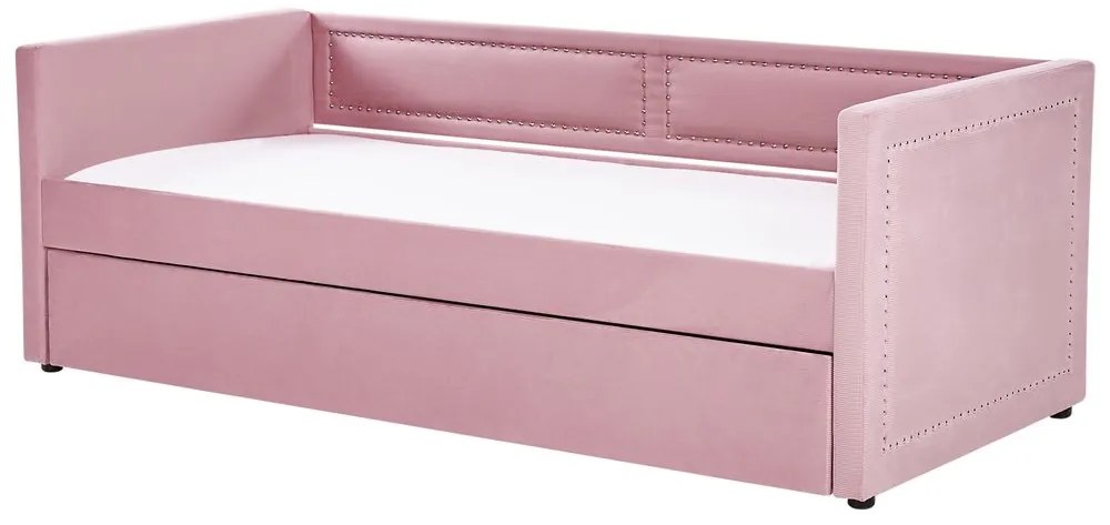 Széthúzható ágy  90x200 cm Mai (rózsaszín). 1035499