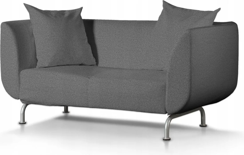 Strömstad 2 személyes kanapé huzat Ikea fekete