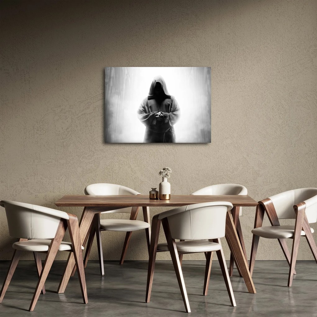 Kép - Egy szerzetes egy kolostorban (70x50 cm)