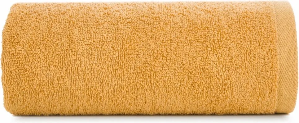 Törölköző 50x100 mustársárga 500g/m2