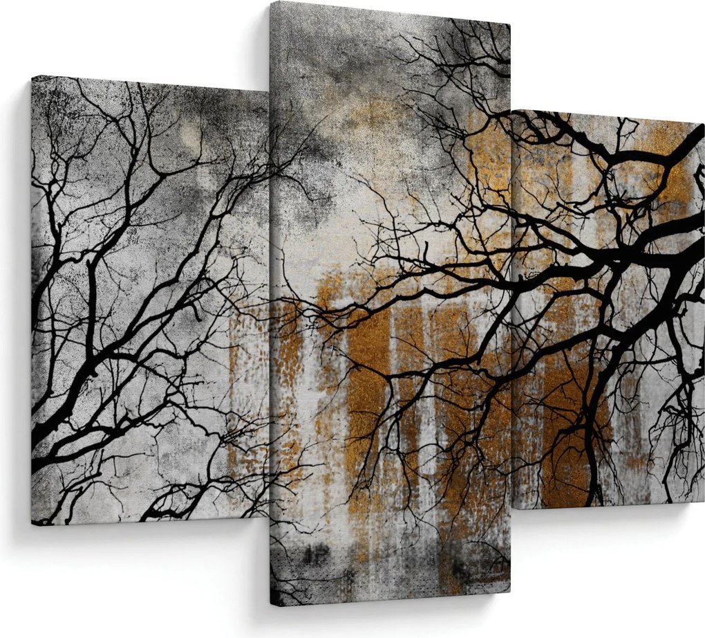 Kép - Fák sziluettek (90x60 cm)