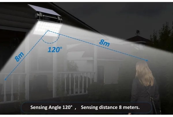 Top Light - LED Napelemes fali reflektor HELEON PRO LED/8W/3,7V IP65 4000K