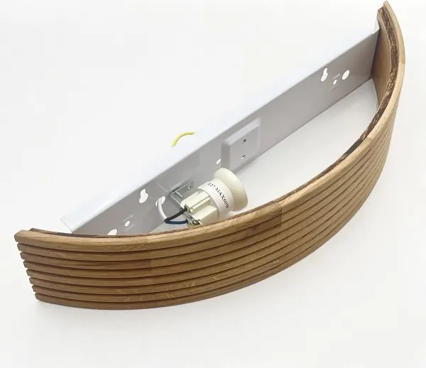 Brilagi - LED fali lámpatest CARVALHO MODERN 1xE27/60W/230V tölgy