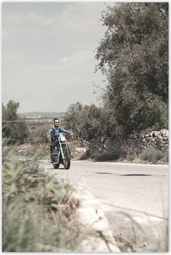 Poszterek 80x120 Motorkerékpár Klasszikus Motor