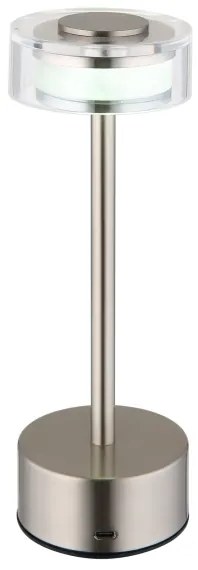 Globo 21026N - LED Dimmelhető asztali lámpa SHIRA LED/2,5W/3,7V 2700/4000/6500K matt