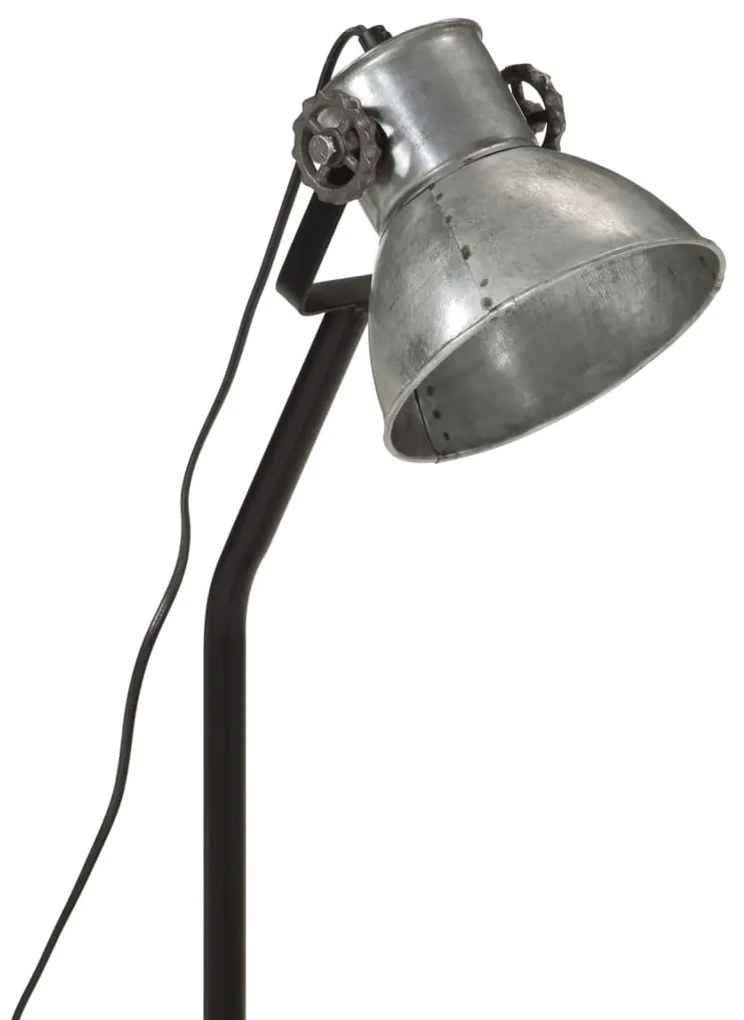 vintage ezüst asztali lámpa 25 W 17x17x60 cm E27