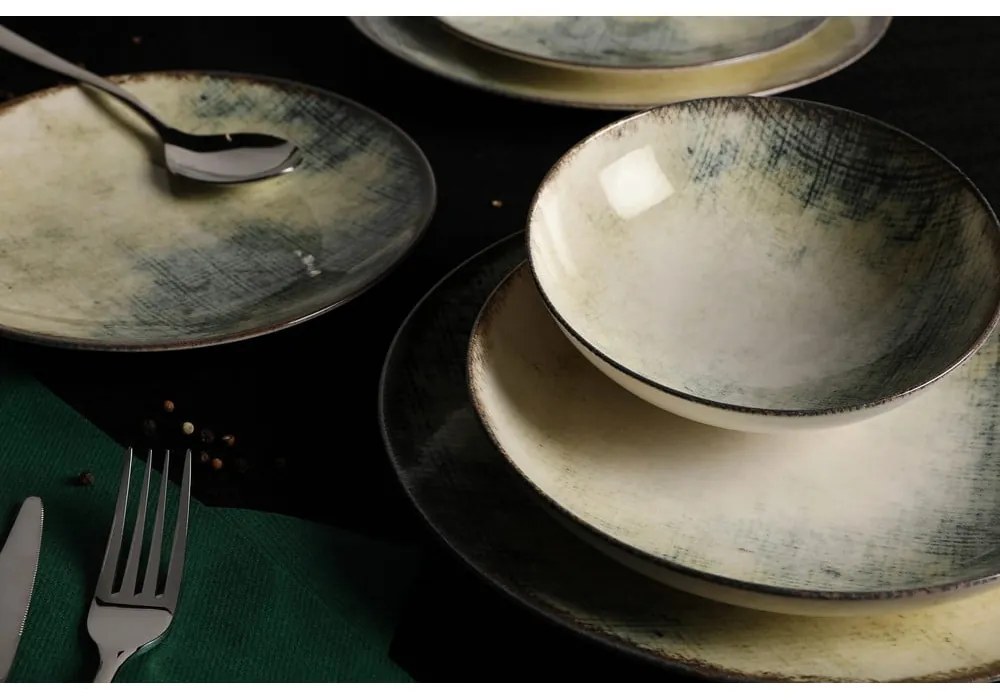 Denim 24 db-os porcelán étkészlet - Güral Porselen
