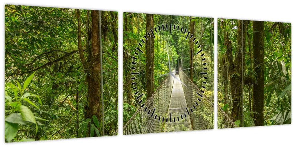 Kép - Függőhíd (órával) (90x30 cm)