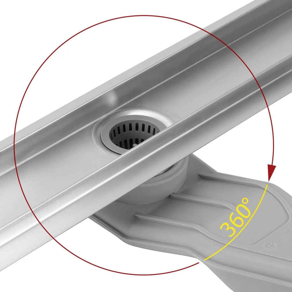 Zuhanylefolyó REA Neox Superflow BRUSH NICKEL 60