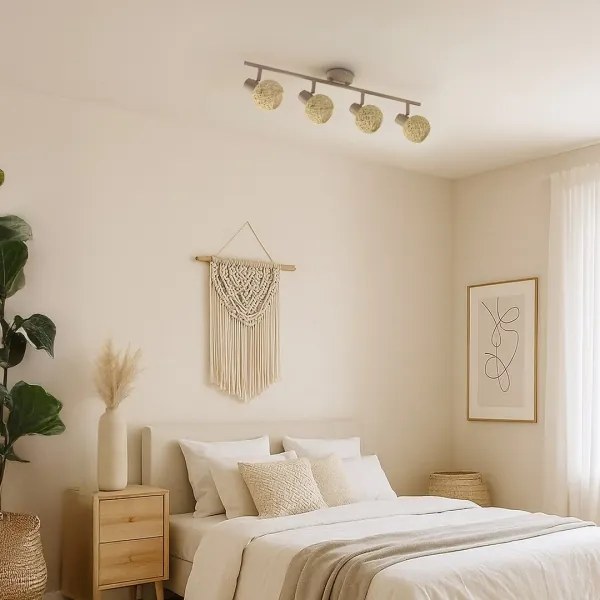 DEX spotlámpa 4xE14/10W/230V bézs/krém