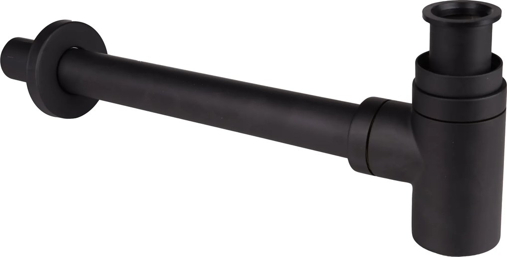 Mosdószifon Fekete Üveg Sárgaréz Dekoratív Jano