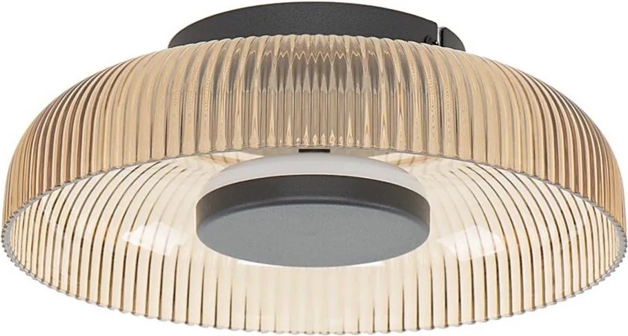 ITALUX WL-36482-YLL-LED Mennyezeti lámpa PASSO LED/8W/230V 3000K Ø 25 cm füstös bézs