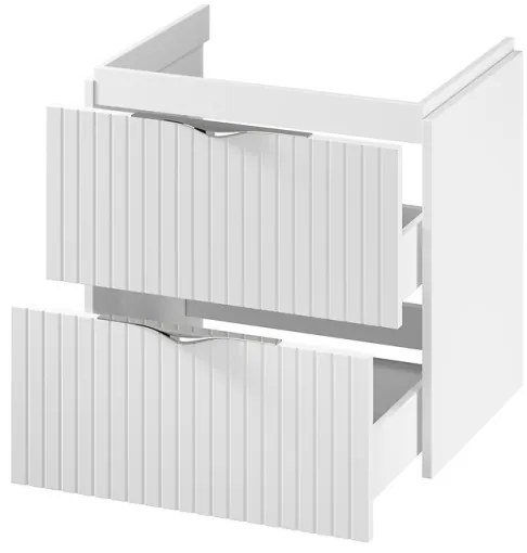 Cersanit S1015-007 - TIRSO falra szerelhető mosdó alatti fürdőszobaszekrény 60x45 cm fehér