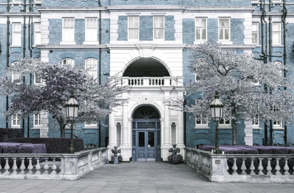 Poszter 86,4x56,8cm Albert bíróság épülete, Assaf Frank