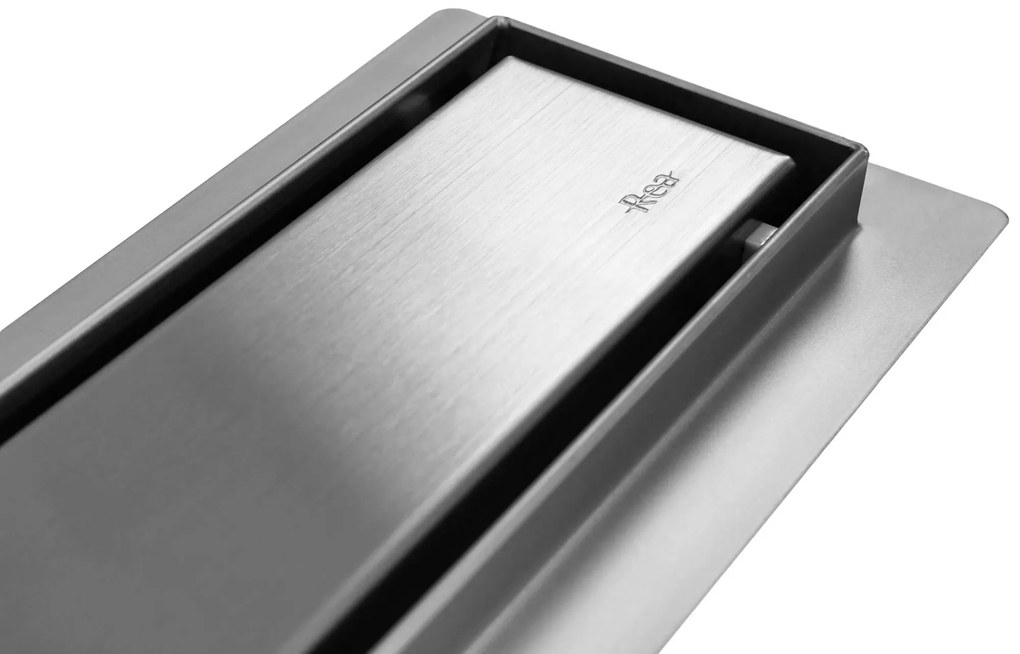 Lineáris lefolyó REA PURE NEO NICKEL BRUSH INOX 60