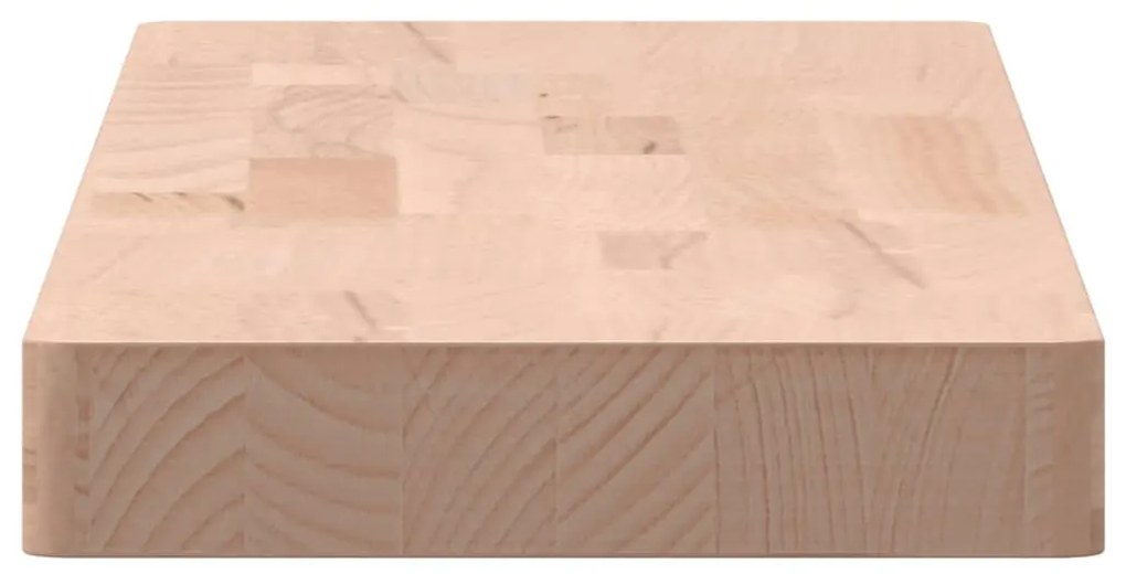 tömör bükkfa fali polc 80 x 20 x 4 cm