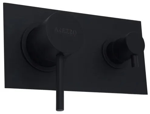 AREZZO design Artfield falsík alatti kád csaptelep fekete