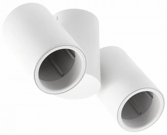 Lámpa Mennyezeti lámpatest LUPO, aluminium, 17.5x5.6x11.5, IP20, 2*GU10, max. 50W, kör, fehér