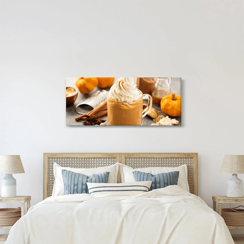 Kép - Tök latté (120x50 cm)