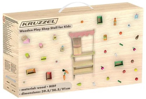 Fa bódé tartozékokkal Kruzzel 24888