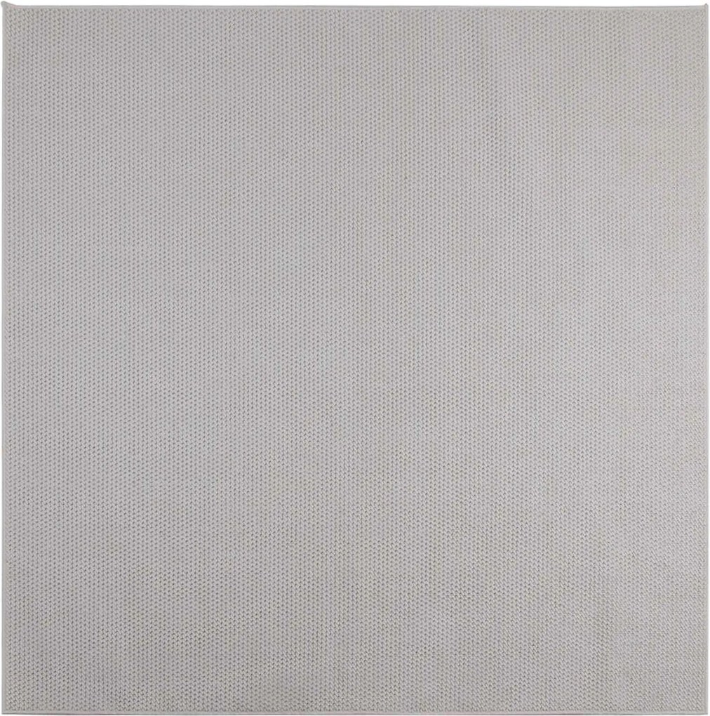 vidaXL Területszőnyegek Négyzet LUGO Krém 120 x 120 cm Poliészter