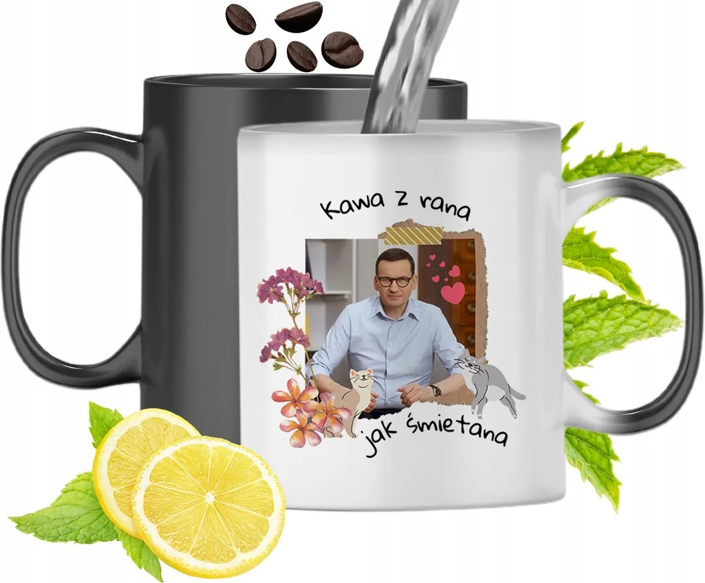 Mágikus Színváltós Bögre fényképes nyomtatással