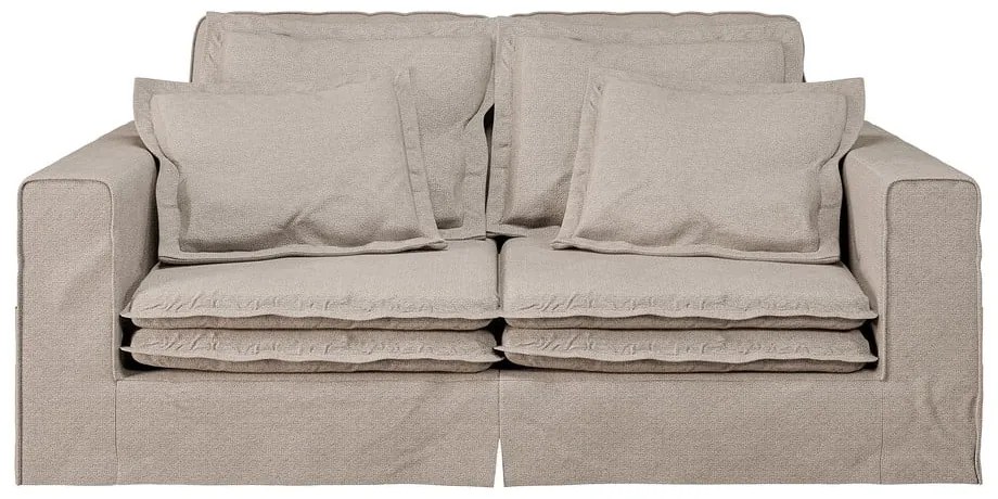 Bézs kanapé 196 cm Nora – Ropez