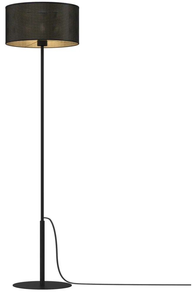 Állólámpa LOFT SHADE 1xE27/60W/230V fekete/arany