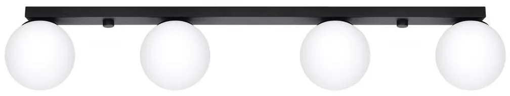 Sollux SL.1154 - Mennyezeti lámpa YOLI 4xG9/12W/230V fekete