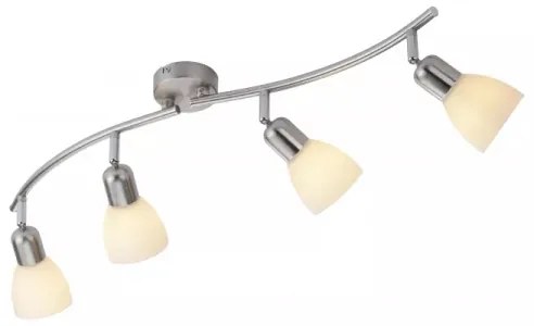 JUST LIGHT. 11954-55 - Spotlámpa KARO 4xE14/40W/230V matt króm