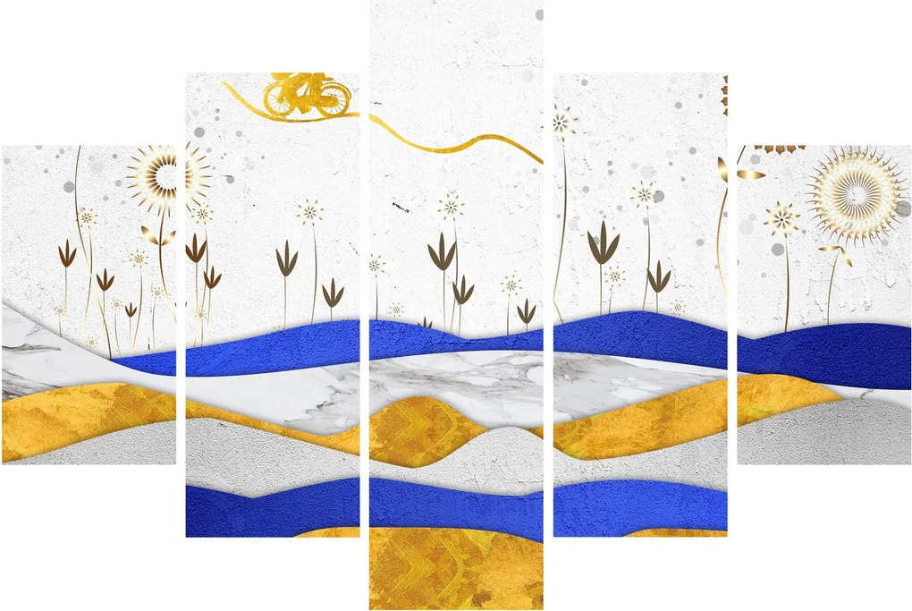 Kép - Arany hegyek (150x105 cm)