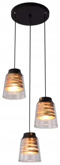 Csillár zsinóron FRESNO 3xE27/60W/230V