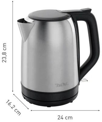 Tefal - Vízforraló SUBITO 1,7l 2400W/230V rozsdamentes/fekete