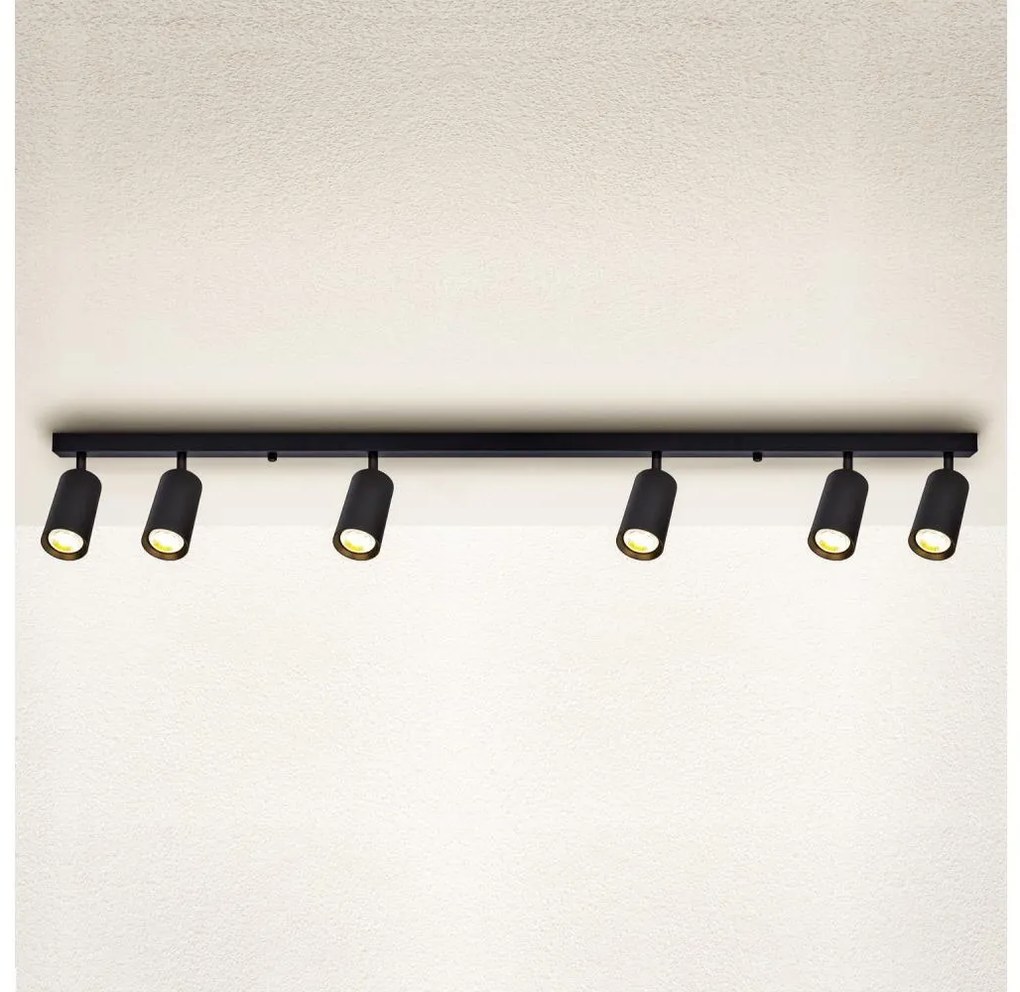 Brilagi - Spotlámpa SELE 6xGU10/30W/230V fekete