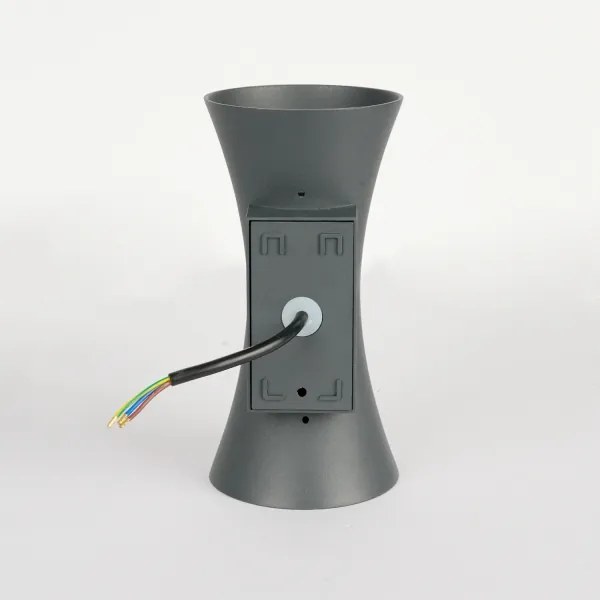 Brilagi - LED kültéri fali lámpa BICON LED/10W/230V antracit IP44