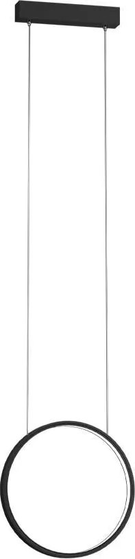 ANTIGO 5307 AGARO Modern Led Függesztett Lámpa Fekete LED IP20