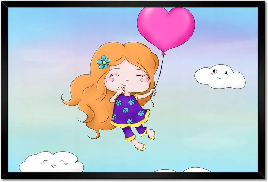 Poszterek keretben 60x40 Gyerekeknek Gyerek minta