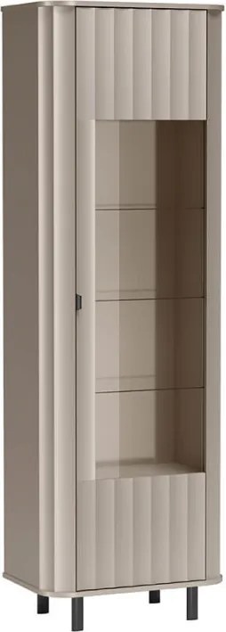 Novado NO-4 vitrin, agyagszürke