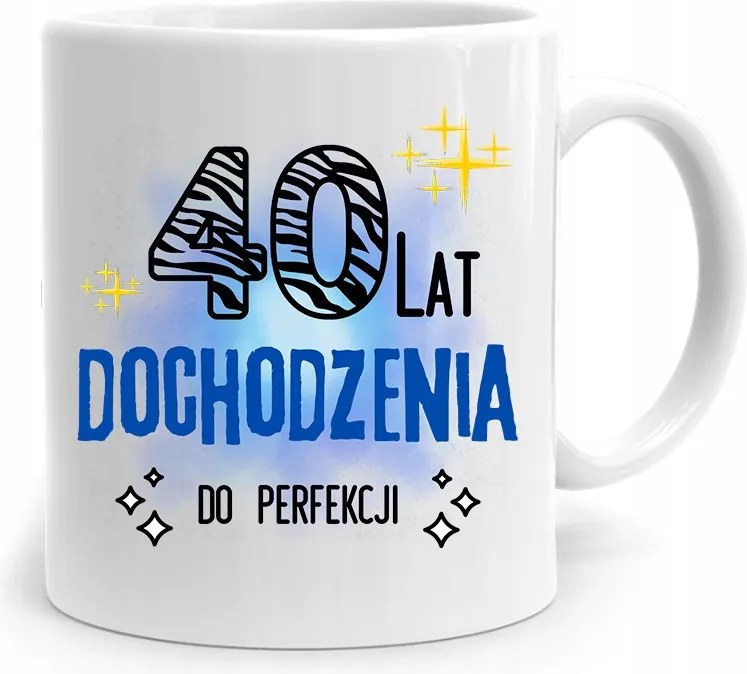 Születésnapra 40 40-es 40-es Bögre Tökéletes Ajándék fényképes nyomtatással