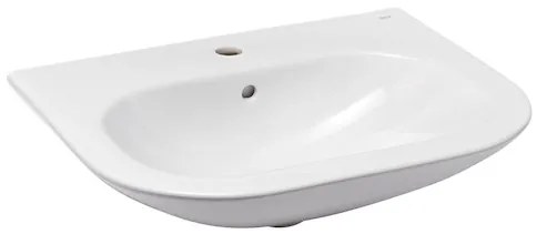 Roca Nexo mosdó 60x47,5 cm fehér színben fényes felülettel középső nyílással 7.3276.4.100.0