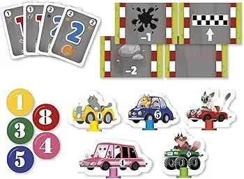 Mini társasjáték Kitty Race Clementoni