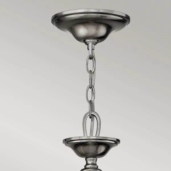 Hinkley HK-SUSSEX9 - Láncos csillár SUSSEX 9xE14/40W/230V matt króm