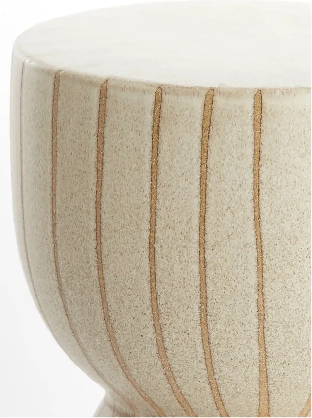 Kerámia kerek tárolóasztal ø 28,5 cm Finca – Light & Living