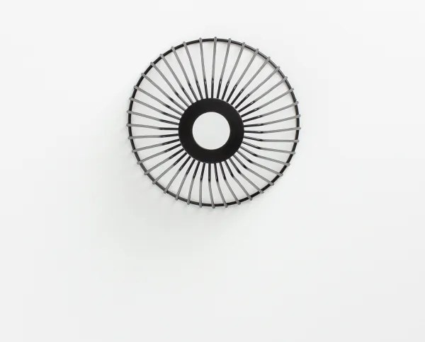 Brilagi - LED felületre szerelhető csillár CERIA WIRE 1xE27/40W/230V átm. 21 cm fekete/tölgy